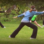 image of girl stretching during personal training session