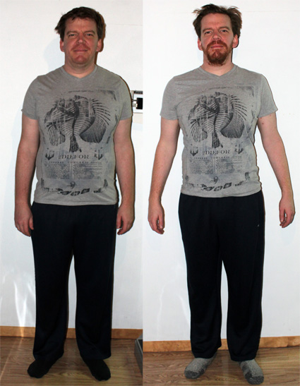 Shawn Before & After 2013 Personal Training for Couples Testimonial