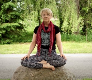 Mom Yoga Sitting
